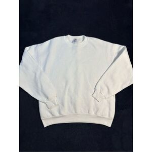 Vintage 1990s Blank Jerzees Crewneck Sweater Mens Large Pullover B20